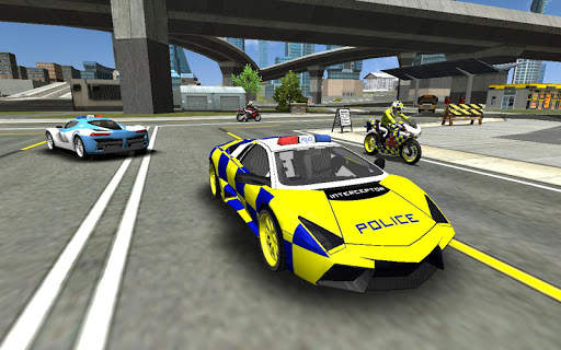 Police Cop Car Simulator : City Missions स्क्रीनशॉट 1