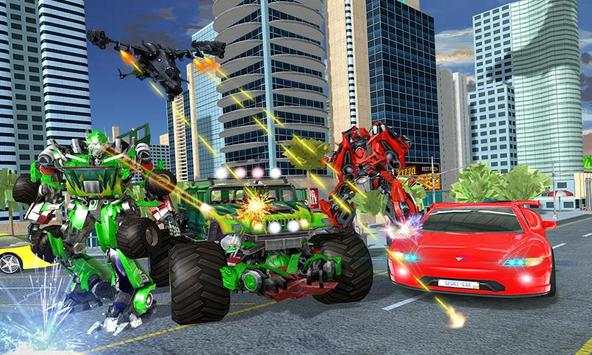 Angry US Robot Transform: Earth Wars screenshot 1