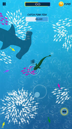 Fish Wipeout: Hungry Small Shark Eat & Grow screenshot 4