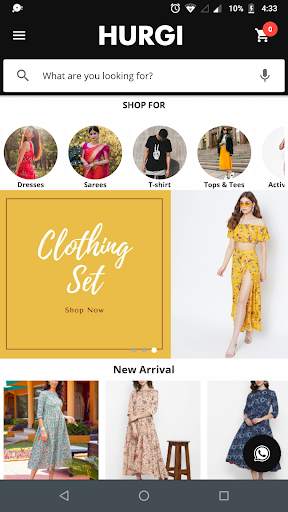 Hurgi -Cheap Indian Fashion Clothes & Jewelry Shop screenshot 1