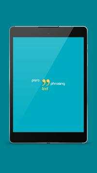 Paraphrasing Tool screenshot 1