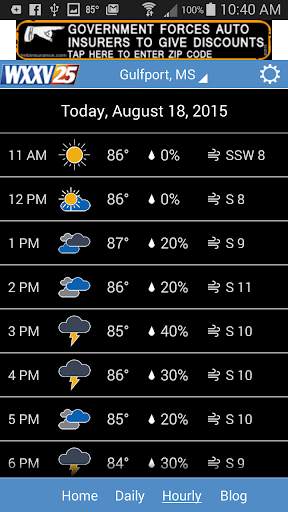 WXXV News 25 Weather screenshot 3
