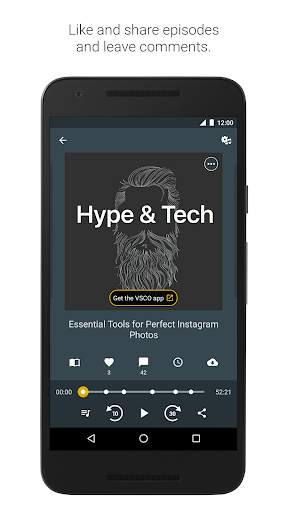 Spreaker Podcast Player - Free Podcasts App 4 تصوير الشاشة