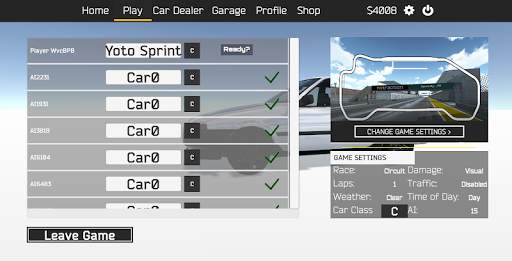 Tuner Z - Car Tuning and Racing Simulator screenshot 13