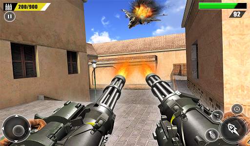 Gun Strike Simulator- Machine Gun Shoot War Strike screenshot 5