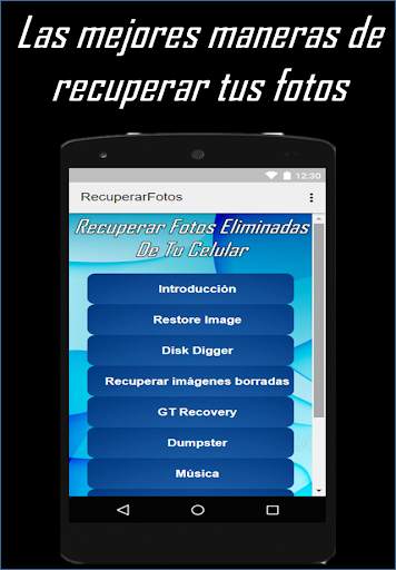 Como Recuperar Fotos Borradas Del Celular screenshot 2