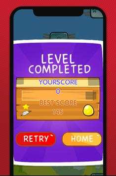 birds jumping games Angrey screenshot 3
