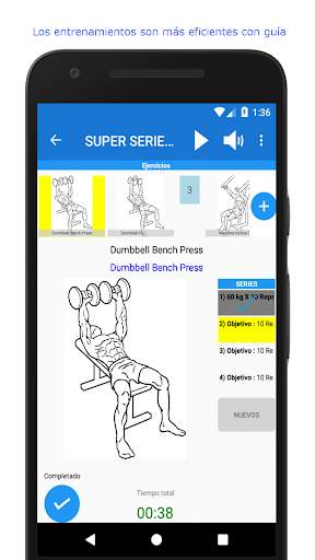 Mi Entrenamiento - Gimnasio & Ejercicios screenshot 7