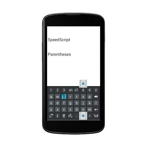 SpeedScript Keyboard free screenshot 3