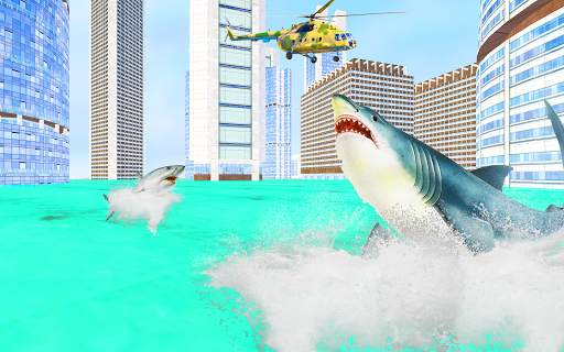 Shark City Attack : Shark Games screenshot 4