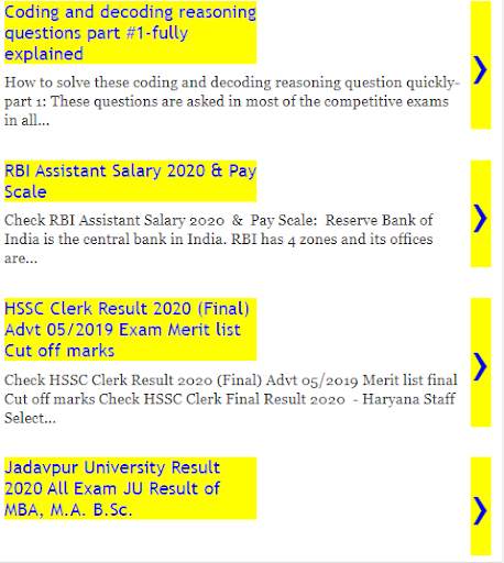 Result Admit Card Latest Jobs Cut off Salary App screenshot 5