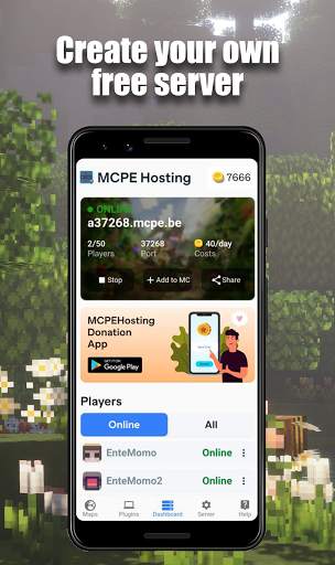 MCPEHosting - Minecraft Server screenshot 1