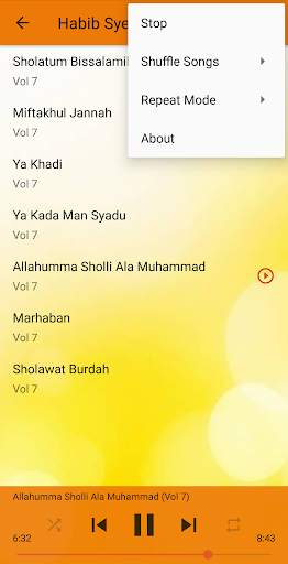 Sholawat Habib Syech Terlengkap (MP3 Offline) screenshot 6