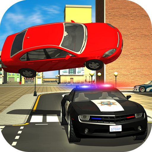 City Crime Gang vs Police Car आइकन