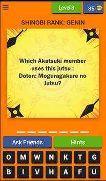 Shinobi Trivia: Naruto screenshot 4