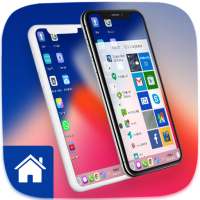 Modern phone X Theme for Computer Launcher