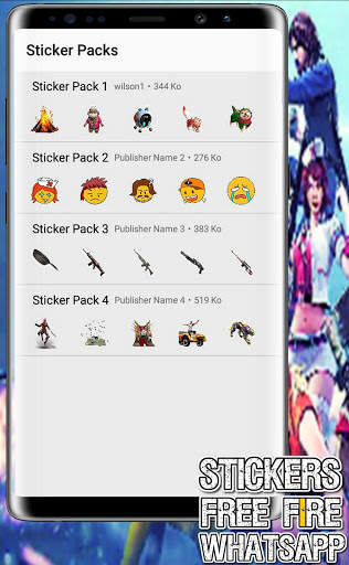 best stickers for free ff whatsapp2020 screenshot 3