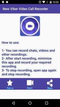 New Viber Video Call & Chat Recorder screenshot 1