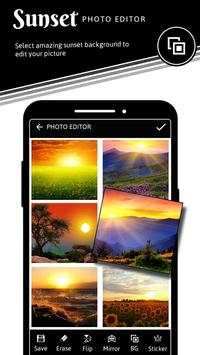 Sunset Photo Editor App 2 تصوير الشاشة