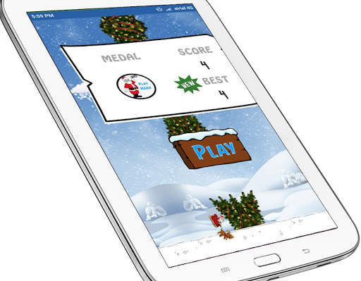 Flying Santa Clause - Christmas Games screenshot 8