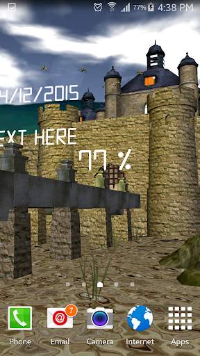 Medieval Castle 3D Lwp Lite screenshot 4