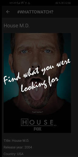 #WHATTOWATCH? Movies, TV shows and anime screenshot 2