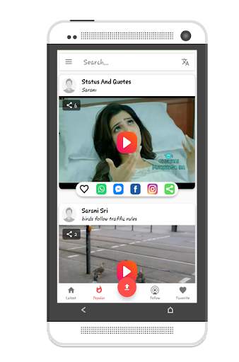 StatusG -Tamil Video status for Whatsapp, Facebook screenshot 2