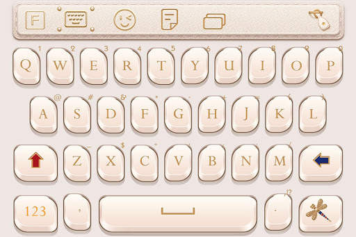 Leather Keyboard screenshot 1