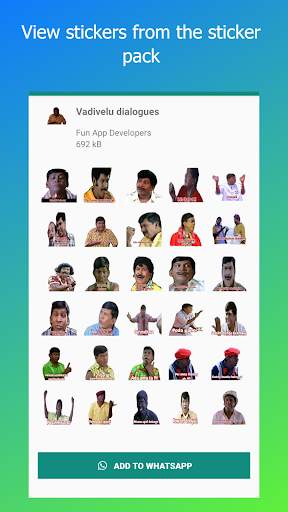 Tamil Stickers,Gifs and Status videos for whatsapp screenshot 4