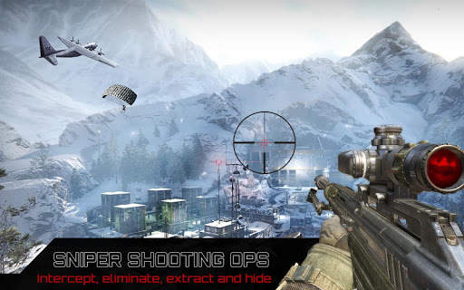 Sniper Shooting Ops: Snow Battle Offline Shooting screenshot 1