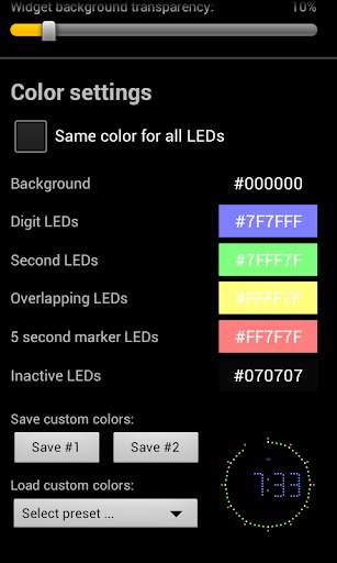 LED Studio Clock 8 تصوير الشاشة