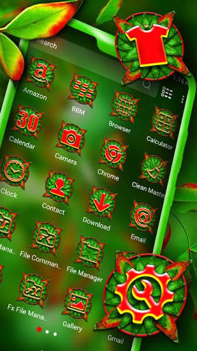 Leaves Theme screenshot 2