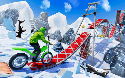 Tricky Bike Stunt Racing Games 2021-Free Bike Game screenshot 3