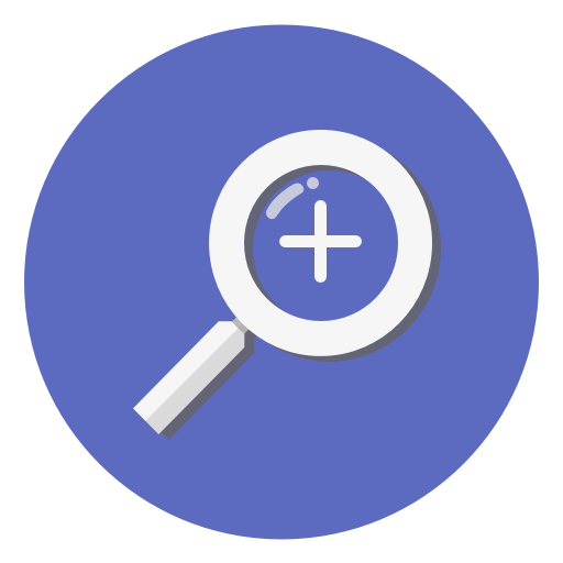 MagnifierPlus: Magnifying Glass Plus Flashlight icon