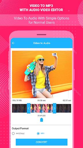 Video to MP3 Converter - Video Cutter screenshot 2