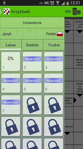 Krzyżówki screenshot 2