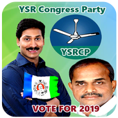 YSR Congress Party Photo Frame icon