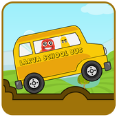 Larva Fun Bus Climb Racing icon