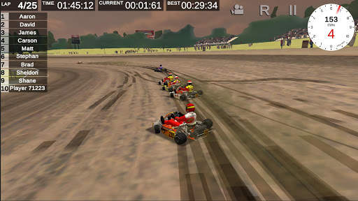 World Dirt Track Kart Racing Tour screenshot 1