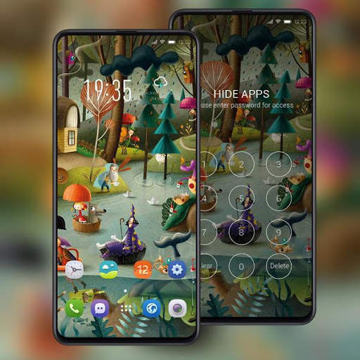 Hand painted fairy tale dreamland theme F9 Pro screenshot 4