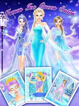Ice Princess Makeup Spa Salon : Frozen Queen Games screenshot 1