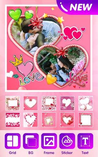 Valentine Collage Maker screenshot 4