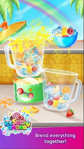 Ice Slushy Maker Rainbow Desse screenshot 1