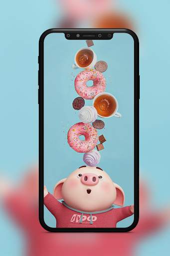 Cute Pig Wallpaper screenshot 6