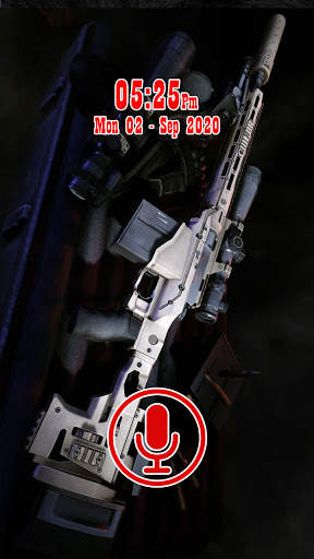 Sniper Voice Screen Lock: Sniper Unlock By Voice screenshot 4