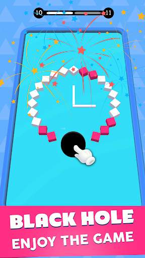 Black Color Hole 3D - Ball - Black Hole Games screenshot 3