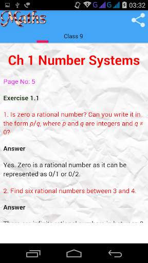 Class 9 Maths Solutions 2 تصوير الشاشة