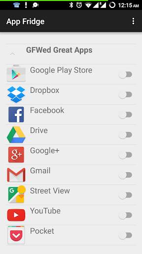 App Fridge [ROOT] screenshot 1