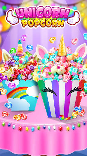 Unicorn Popcorn - Rainbow Food Chef screenshot 4
