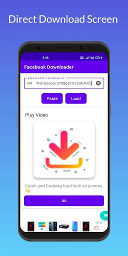 Facebook HD Downloader screenshot 2